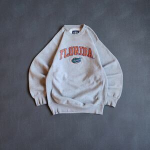 Vintage Florida Gators Grey Steve & Barry's Pullover Sweatshirt Small